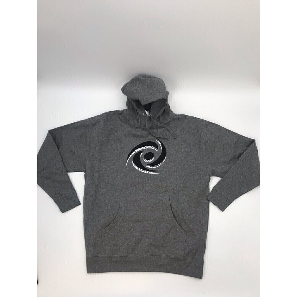 Independent Trading Company Unisex Graphic Hoodie in Gray size XL